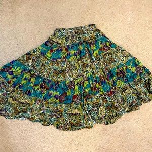 Carole Little Hippie Maxi Skirt